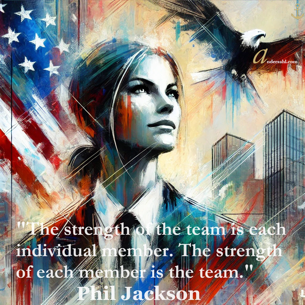 "The strength of the team is each individual member. The strength of each member is the team." - Phil Jackson